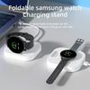 Подставка для беспроводной зарядки часов Samsung Galaxy Watch 6 5 4 3 Pro 45/40/44 мм Active 2 Classic Type C быстрая зарядная док-станция