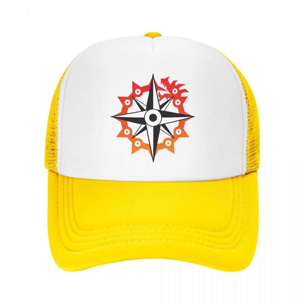 Модная унисекс Dragon Sin Of Wrath The Seven Deadly Sins Trucker Hat Регулируемая бейсболка для взрослых Спортивные шляпы Snapback
