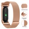 Google Fitbit Воздухопроницаемый Миланский Петлевой Ремешок Быстросъемный Регулируемый Мягкий Металлический Аксессуар для Трекера