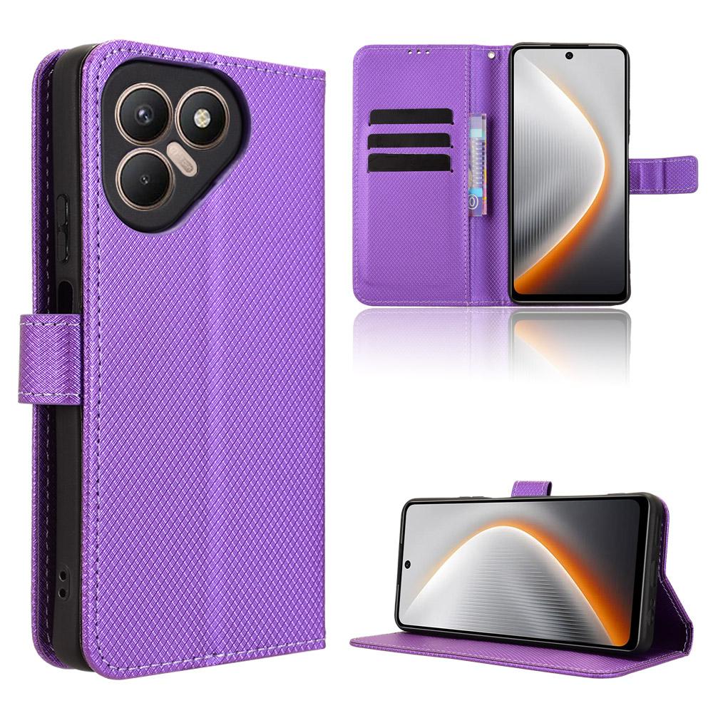 Флип-чехлы для Tecno Pova 7 из ПУ-кожи, защита всего корпуса с [блокировкой RFID], ударопрочный, долговечный, ретро-чехол для телефона
