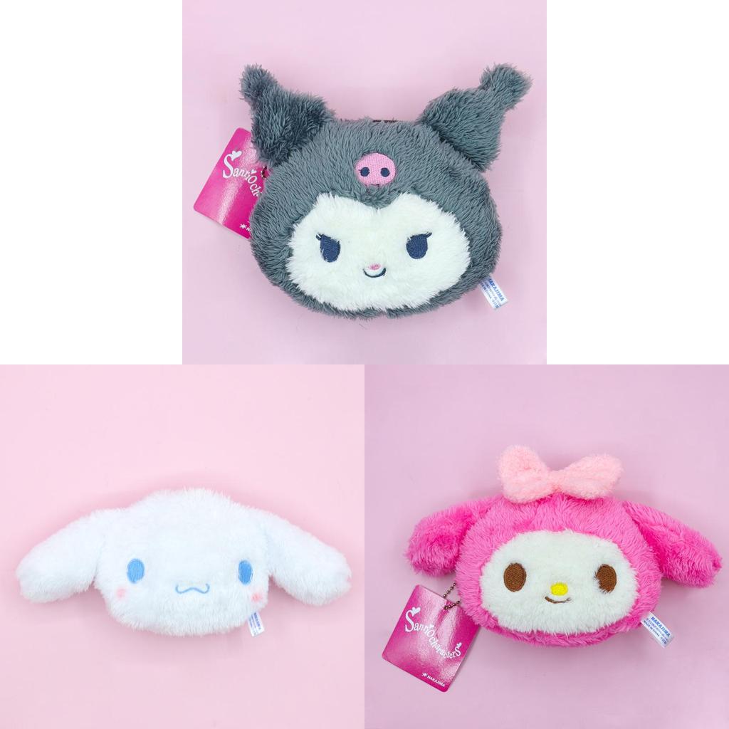 Плюшевая копилка-кошелек Pompompurin с мягким коротким ворсом для девочек и коллекционеров