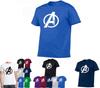 Мужская футболка с логотипом Мстителей Marvel с вневременным дизайном супергероев в нескольких цветах