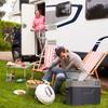 Car Refrigerator, Portable 12/24V 50 Litre Compressor Fridge Freezer, Electric Cooler Box for Camping, Travel, Picnic, Down to -20 degrees C