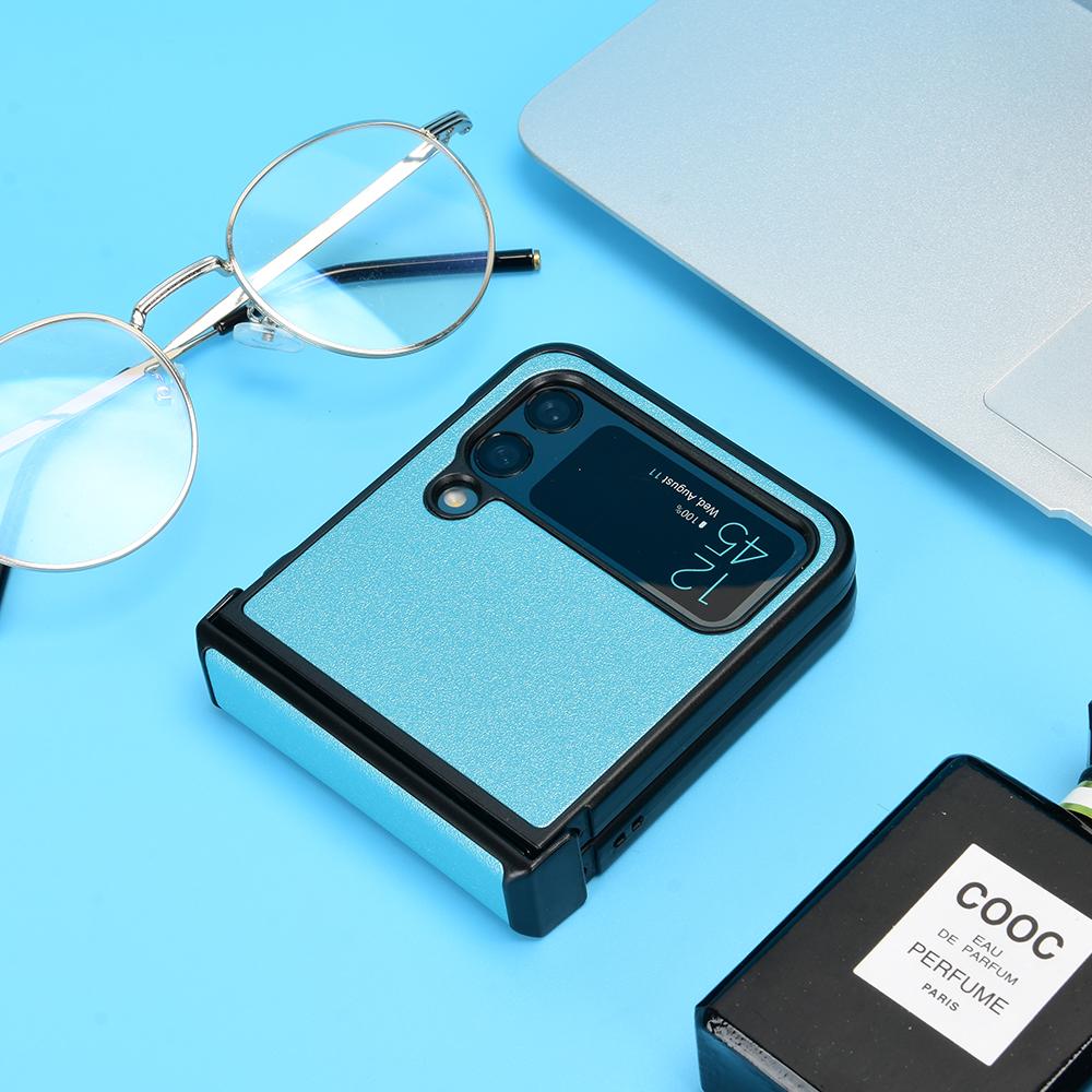 Матовый складной чехол с защитой от падения для Samsung Galaxy Z Flip4 5g Flip 4 Flip3 Flip 3 Zflip4, нескользящий жесткий чехол