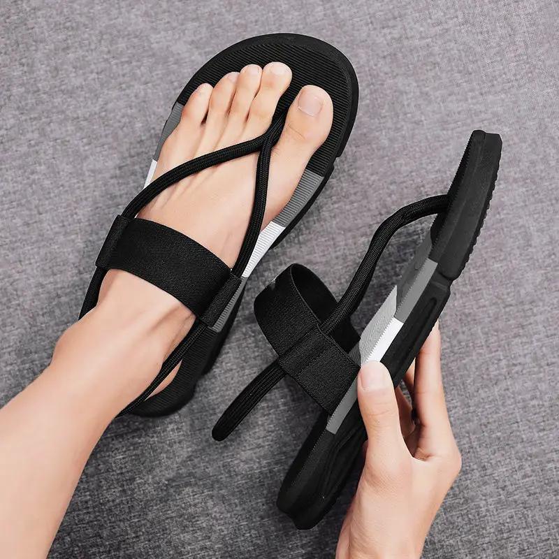 Модные тапочки для мужчин, летние повседневные сандалии для отдыха на открытом воздухе, мужские Eva Clappers 2024, стиль ПВХ, дешевые, стильные, популярные, элегантные, ликвидные, забавные туфли