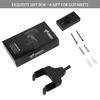 Sondery Guitar Wall Adjustable Suitable for and Black Hanger, Mount, Auto-Lock, Angle, Guitars, Basses, Mandolins, Nitro-Coated Finish,