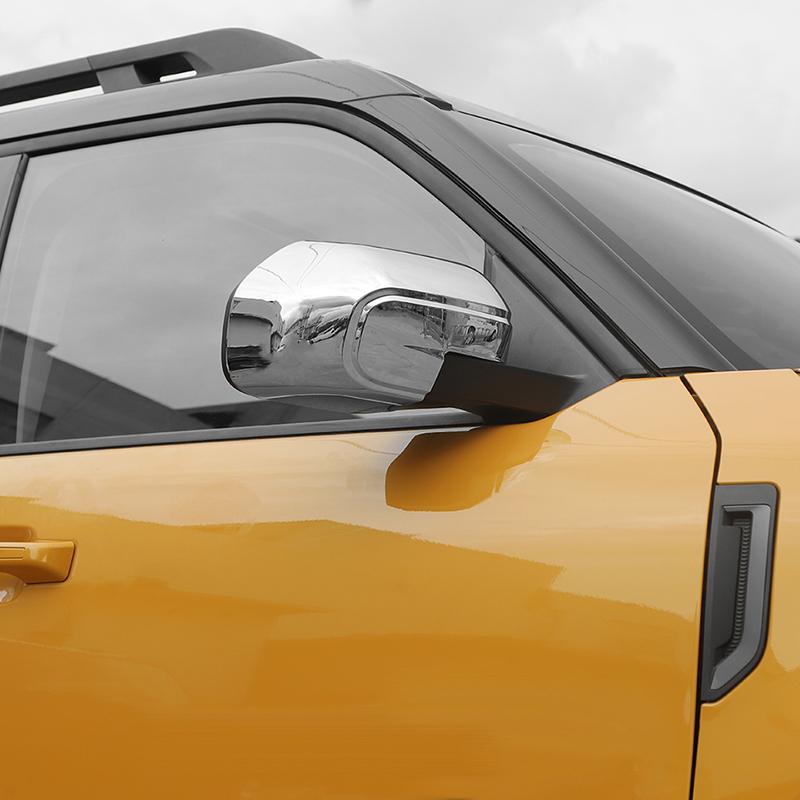 Декоративная рамка зеркала заднего вида для Ford Bronco Sports 2021 Up, внешние аксессуары для автомобиля, АБС-пластик