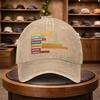 A UnisexS Colorful Striped Baseball Cap Adjustable And Stylish for Outdoor Use Featuring an Urban Design This Lightweight And F