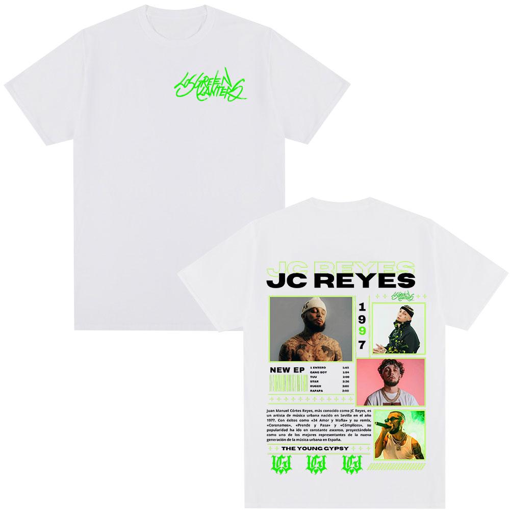 Rapper Jc Reyes Album Tour 2025 Graphic T Shirts Unisexs Women Hip Hop Fashion Tshirts Cotton Casual Oversized Tshirt Streetwear