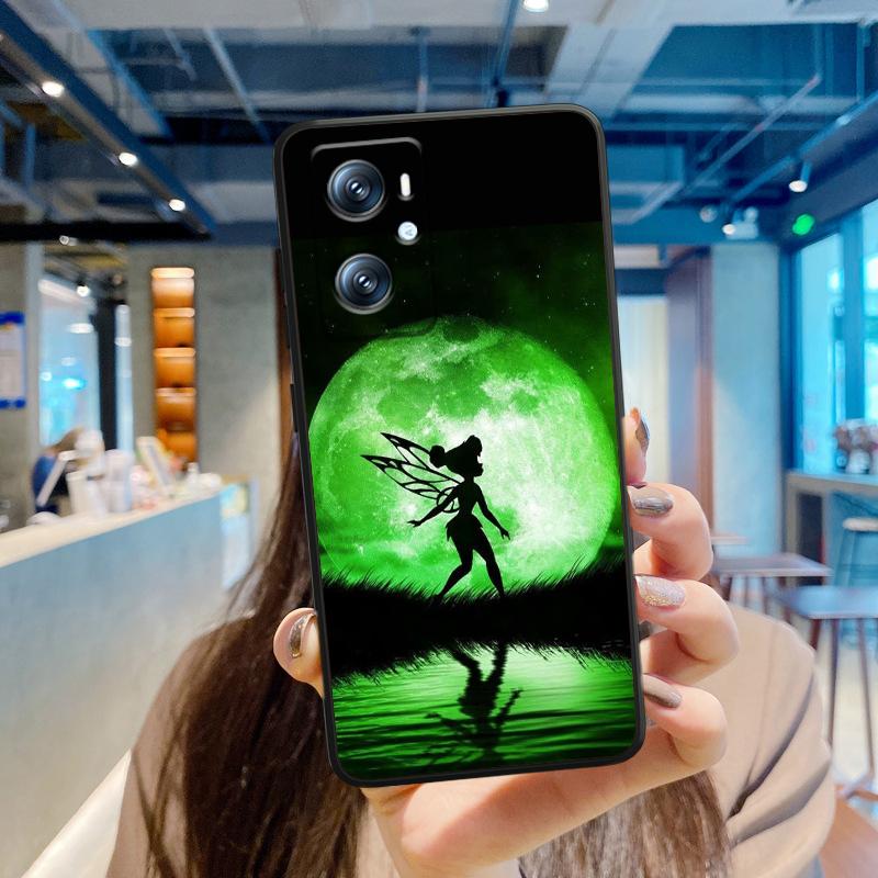 Animation Peter Pan Cut For OPPO Find X6 X5 X3 A54S A5 A94 A16 A53S A57 A74 A72 A98 A78 A96 A9 5G Black Cover Phone Case