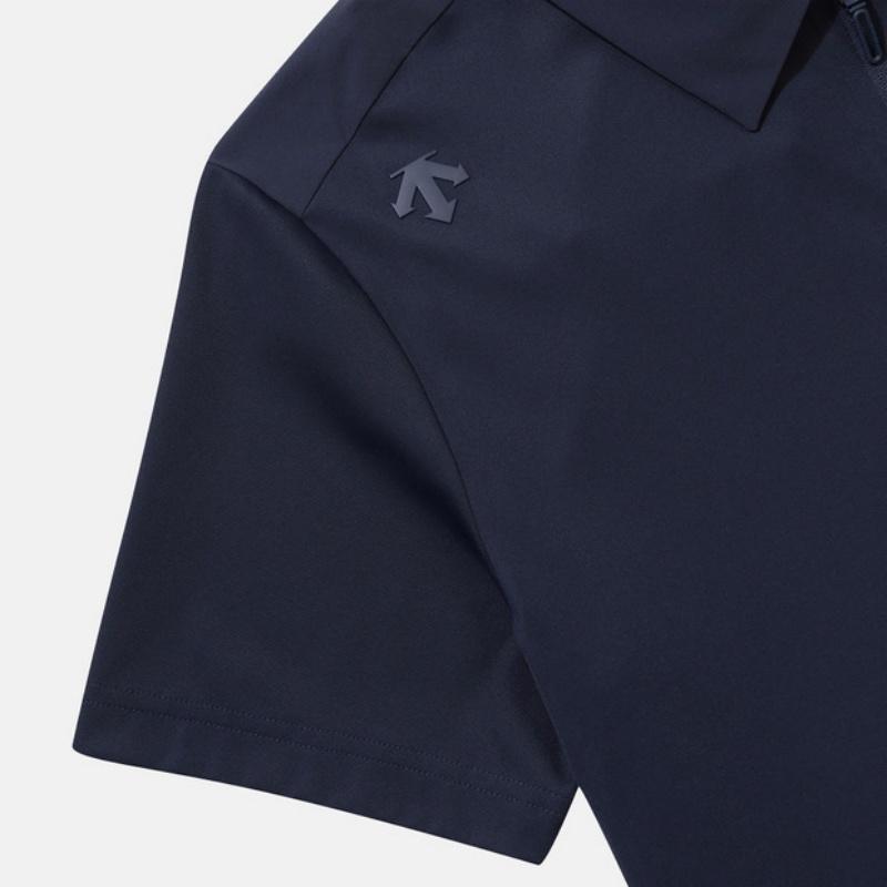 DESCENTE Polo Shirts Men's Lapel Moderate SQ221DPS44