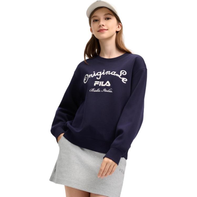 FILA ORIGINALE Sweatshirt Women's Secret Mirror Blue F11W519214F-DB
