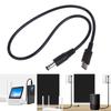 Кабель питания USB C - DC5.5x2.1mm, поддержка 5V3A, USB C, штекер - DC5521, штекер, зарядный шнур для маршрутизаторов, камер