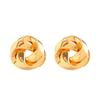 Fashionable Exaggerated Twisted Personalized Earrings Female Geometric Retro Hong Kong Style Earrings For Women