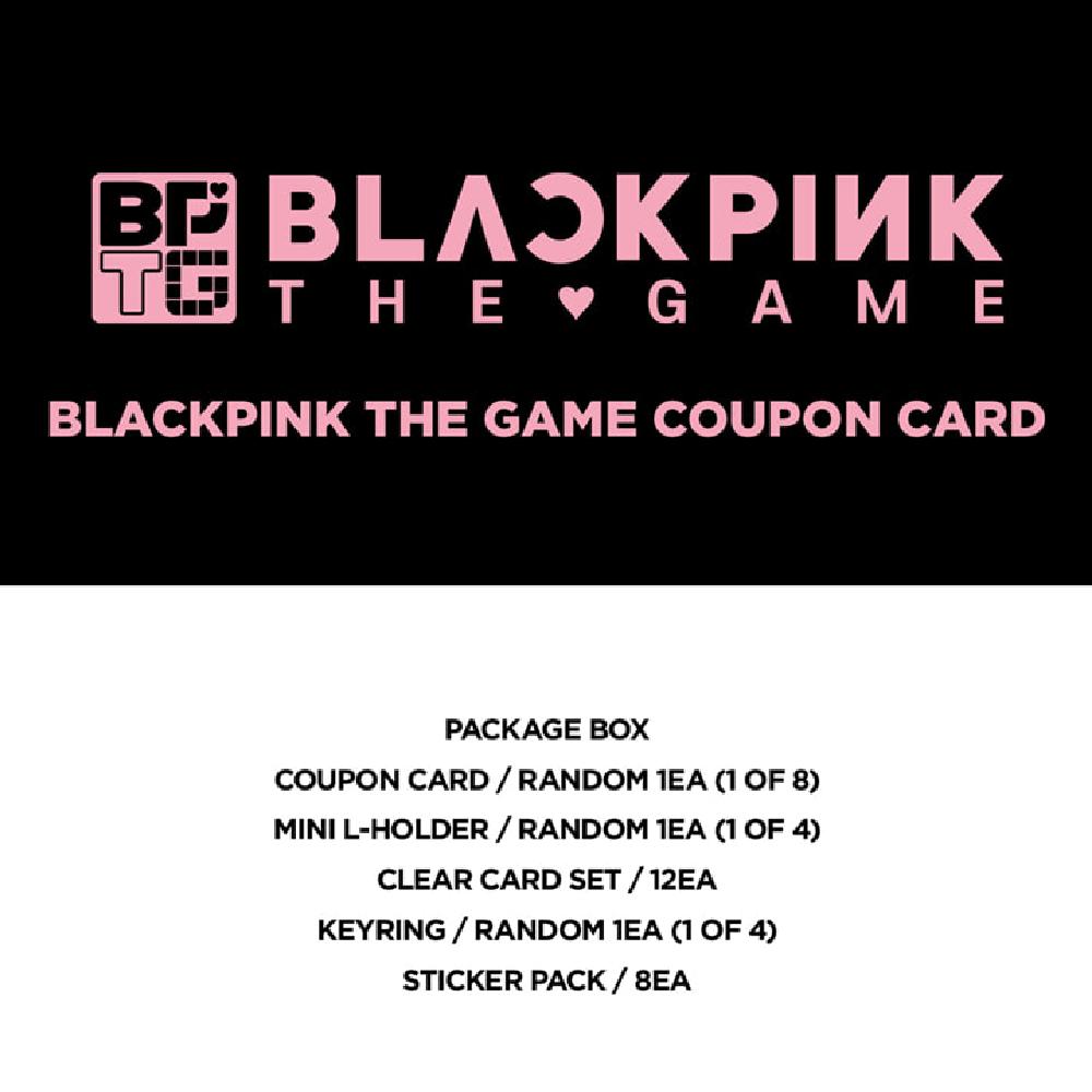 Pre-order BLACKPINK THE GAME Coupon Card