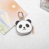 Coin Bag PU Leather Pendant Cute Money Bag Keychain Creative Panda Keychain  Mini Storage Bag