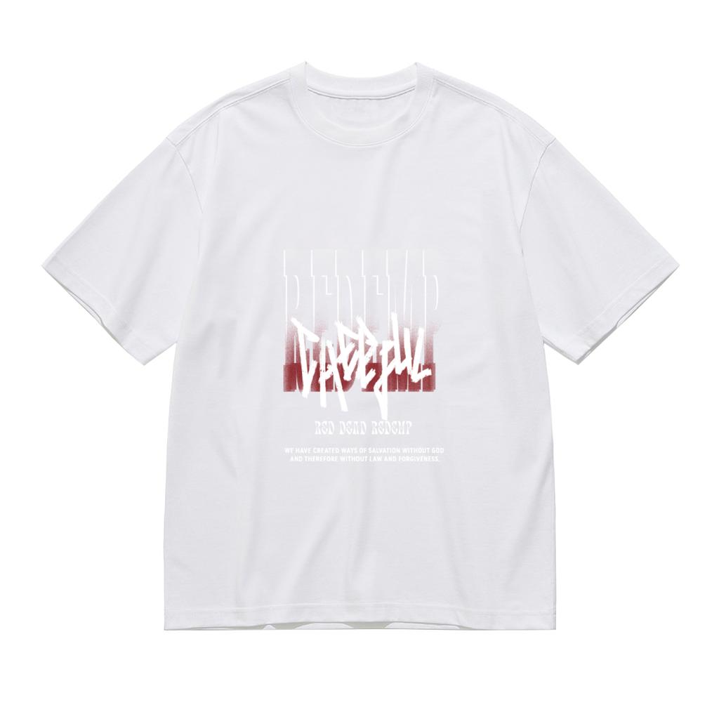 Retro Cartoon Rabbit Graphic Tshirt Funny Streetwear Tee With Blue Fine Lettering Vintage Y2k Hip Hop Style White Shirt For Unisex And Wounisex