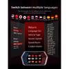 OBD2 GPS Бортовой компьютер Проектор на лобовое стекло Автоэлектроника Цифровой проекционный дисплей OBD+GPS Смарт P17 Для HUD Предупреждение о превышении скорости