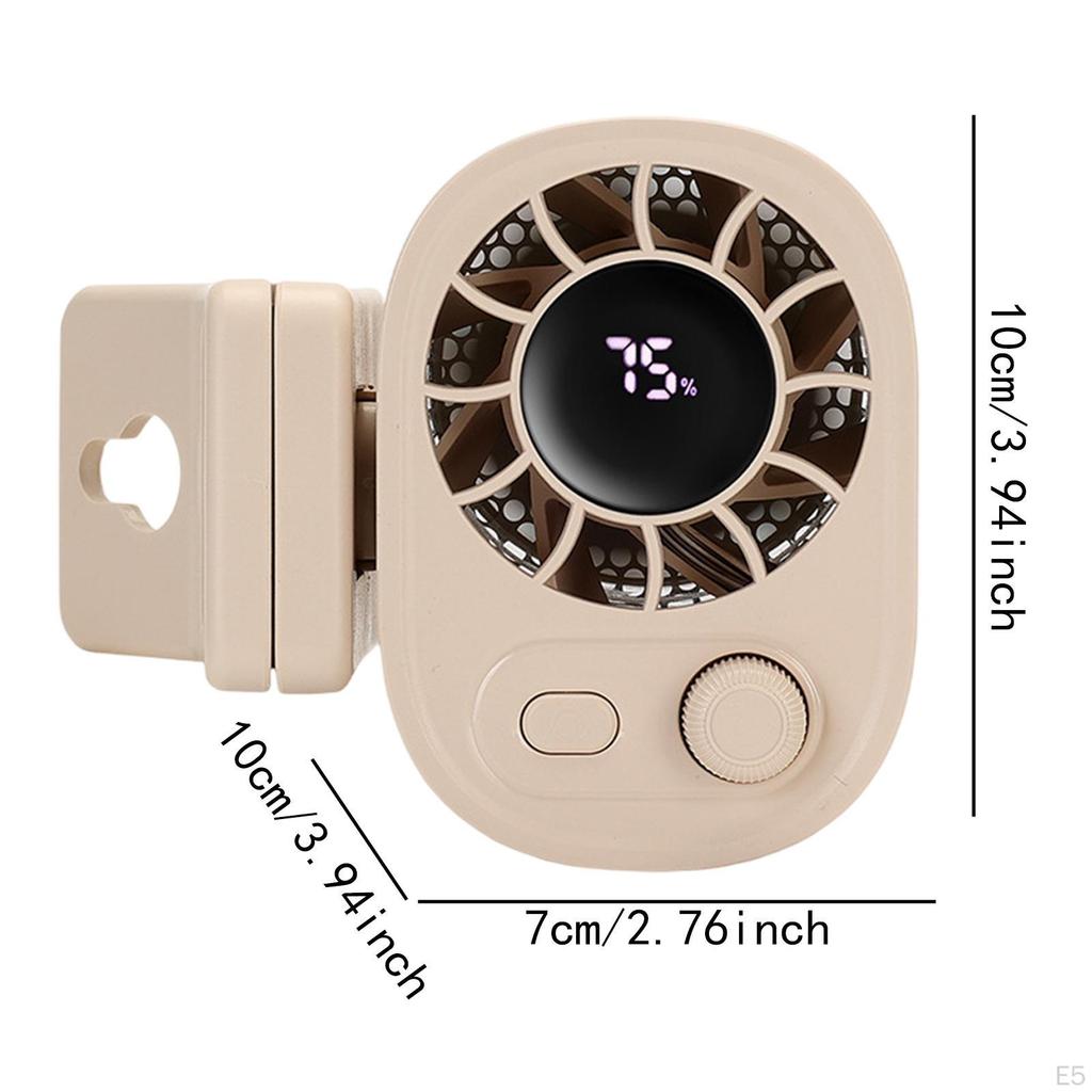 Fan for Waist, Personal Cooling Device Outdoor Use