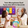 Bluetooth K12 Karaoke Machine Portable 5.3 PA Speaker System with 1-2 Wireless Microphones Home Family Singing Children's Gifts