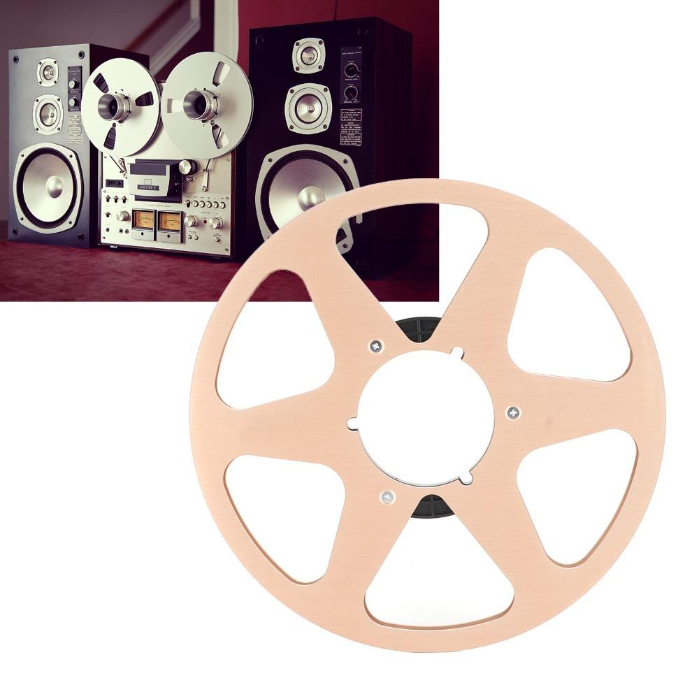 6-Hole Recording Tape Reel 1/4 10.5 Inch Tape Recorder Accessory For Tape Recorders