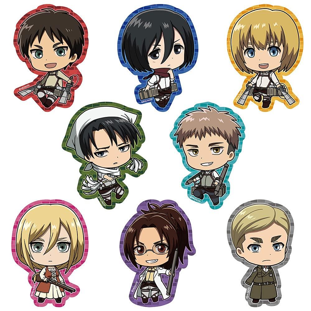 Attack On Titan Die-Cut Hand Towel Collection Vol.2 (BOX)