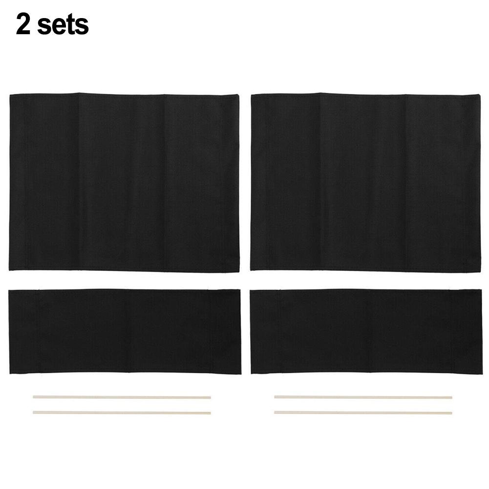 2 шт. Моющийся комплект чехлов на сиденье стула Чехол-замена холщового сиденья для кресла режиссера Чехол для складного стула Для кресла режиссера