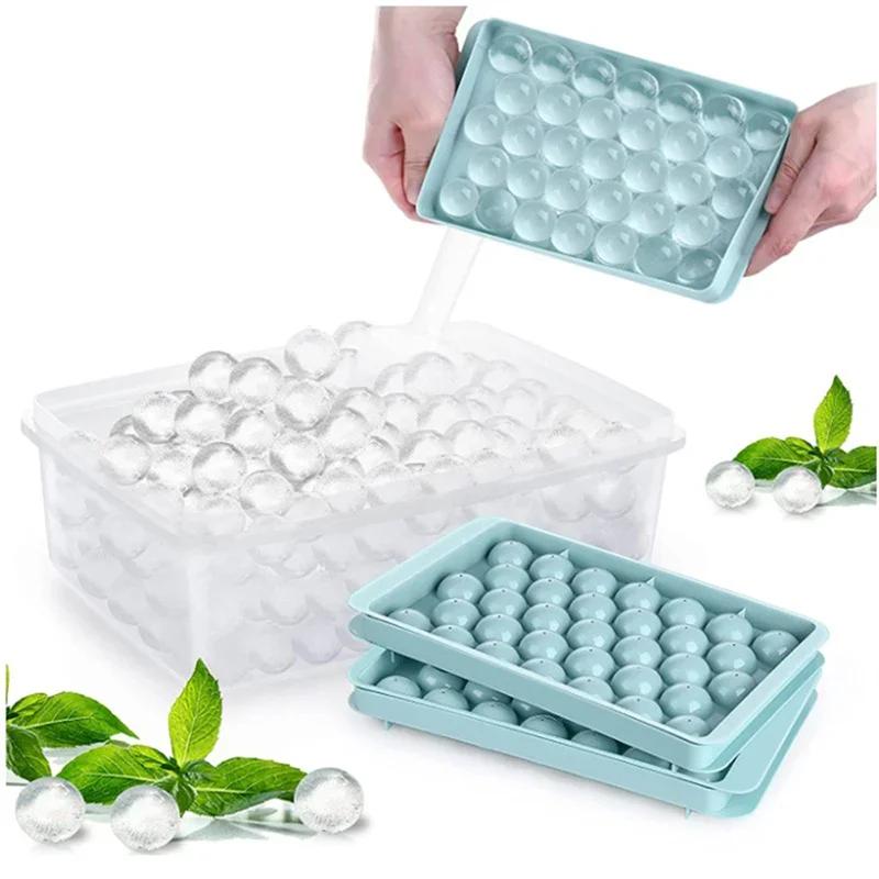 Форма для приготовления шариков льда Moldes Silicona BPA Free со съемными крышками Форма для кубиков льда Форма для кубиков льда Кухонные принадлежности Форма для мороженого