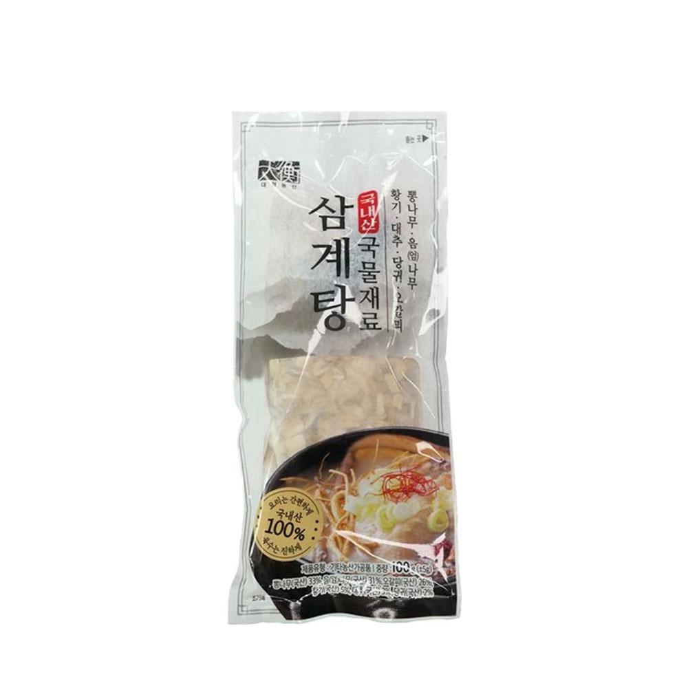 Samgyetang Soup Ingredients 100g X 1pcs