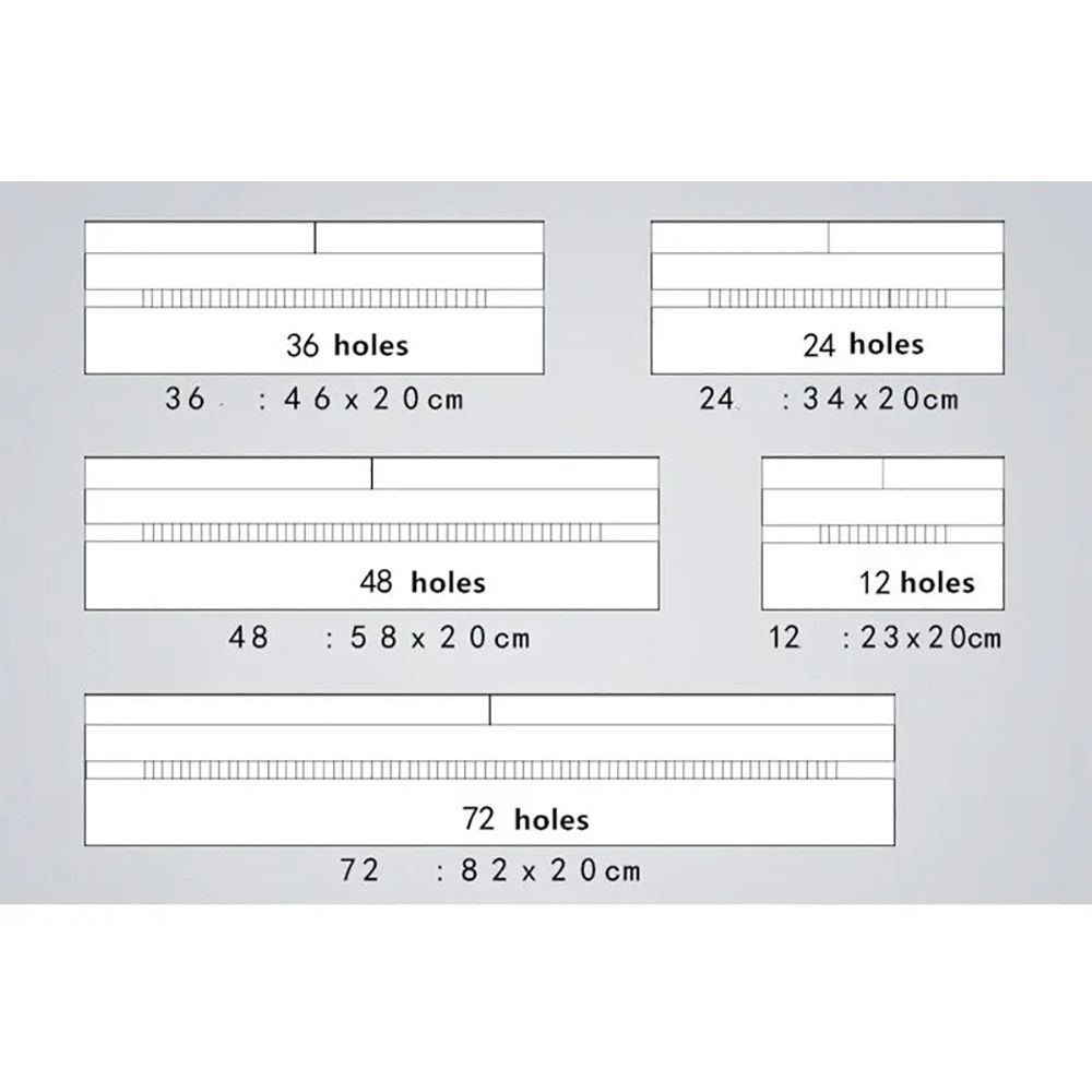 1Pcs Sketch Cloth Pencil Case 12/24/36/48/72 Holes Paint Brush Bag Pencil Roll Painting Stationery