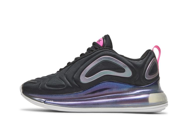 Nike Air Max 720 Черный Лазерный Фуксия (Женский)