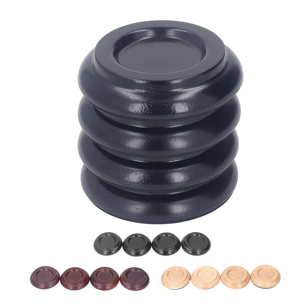 4 шт., защита для пола для фортепиано, антивибрационная защита небольшого размера, нескользящая чашка для фортепиано, защита для пола