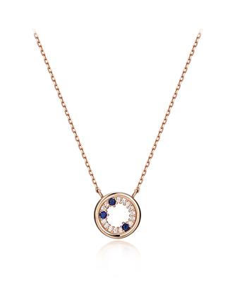 Ожерелье Ellejewelry Blue Point Elbrnn035
