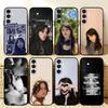 Милый Чехол для Телефона с Изображением Актрисы J-Jenna Ortega Для Samsung A73,72,71,53,52,51,22,91,80, Мягкий Черный Чехол