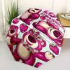 Strawberry Bear Cartoon Umbrella, Portable 3-Fold Compact Umbrella, Suitable for Camping, Hiking and Travel, Ideal Easter Birthday Gift for