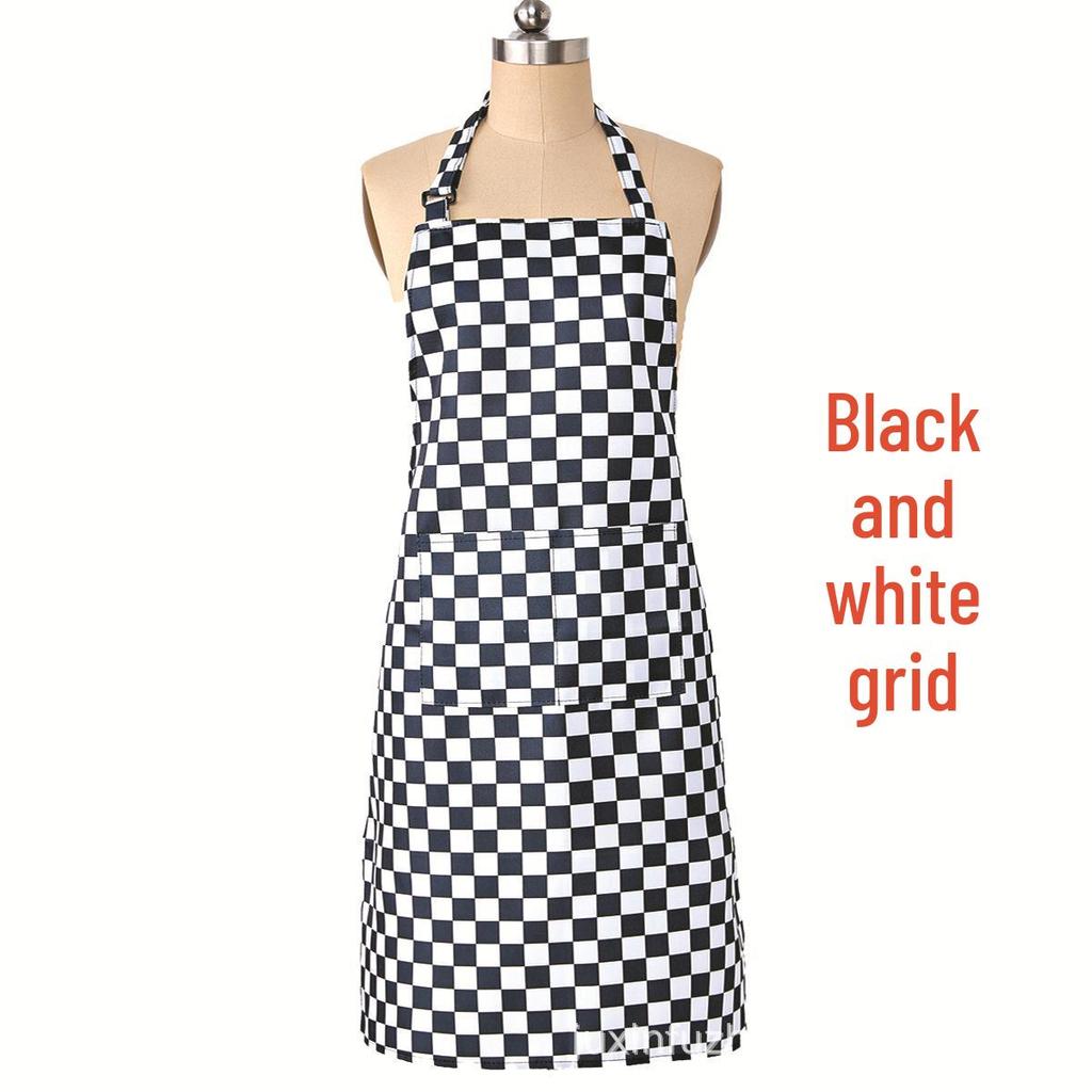 Длинный фартук шеф-повара с защитой от загрязнений для использования на кухне и в кафе