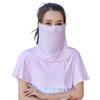 1 шт. шарф для защиты шеи от УФ-излучения дышащий нейлоновый солнцезащитный козырек летняя солнцезащитная вуаль на открытом воздухе ледяной шелк для велоспорта