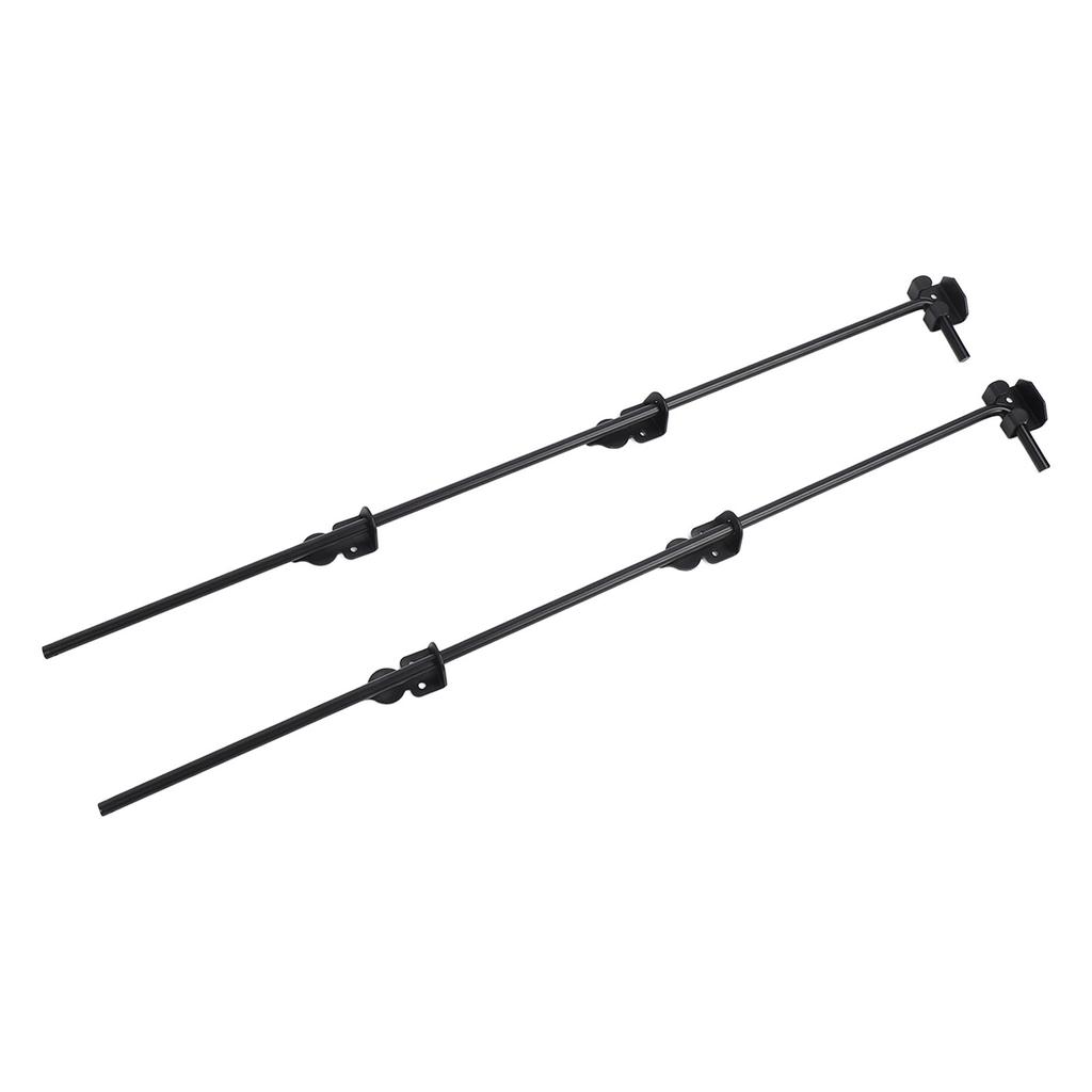 2Pcs Cane Bolts Heavy Duty Drop Rod 36in Gate Stopper Ground Latch Hardware for Wooden Fences Metal Doors