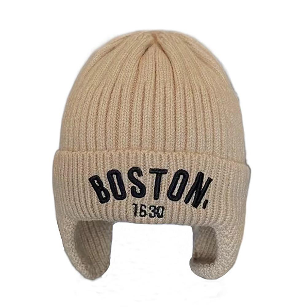 Шерстяная шапка с защитой ушей Мягкие детские наушники Шапка Детская одежда Детская шапка Малыш