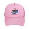 Сетчатые бейсболки Мика Хаккинена Snapback Модные бейсболки Дышащие Повседневные Кепки Для улицы Для унисекс и женщин