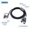 Cable Matters MIDI Cable, 2m, MIDI To USB Converter Cable, USB To MIDI Cable, MIDI To USB C Converter Cable, Black