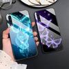 Чехол для телефона с изображением животных и бабочек для Samsung Galaxy A52 A71 A72 A70 A73 A53 A13 5g A03 A22 A21s A03 Core A42, крышка из закаленного стекла