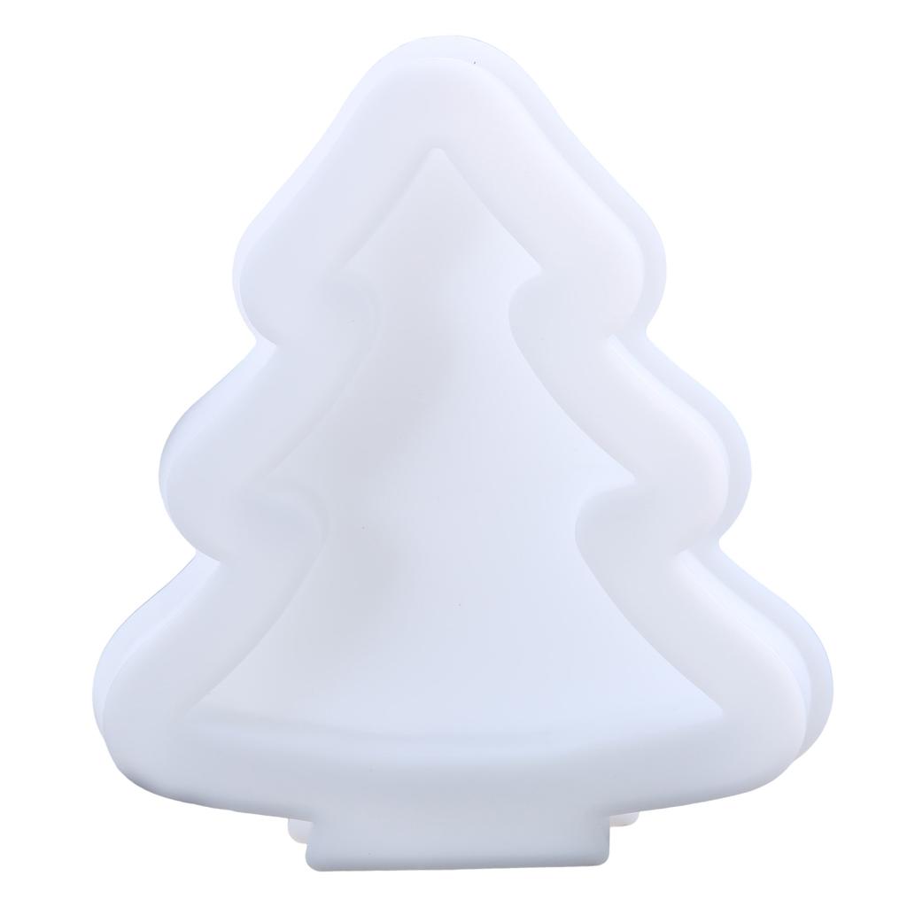 Украшение для дома Силиконовая форма Полая форма для рождественской елки Практичная гипсовая форма Принадлежности для изготовления ювелирных изделий