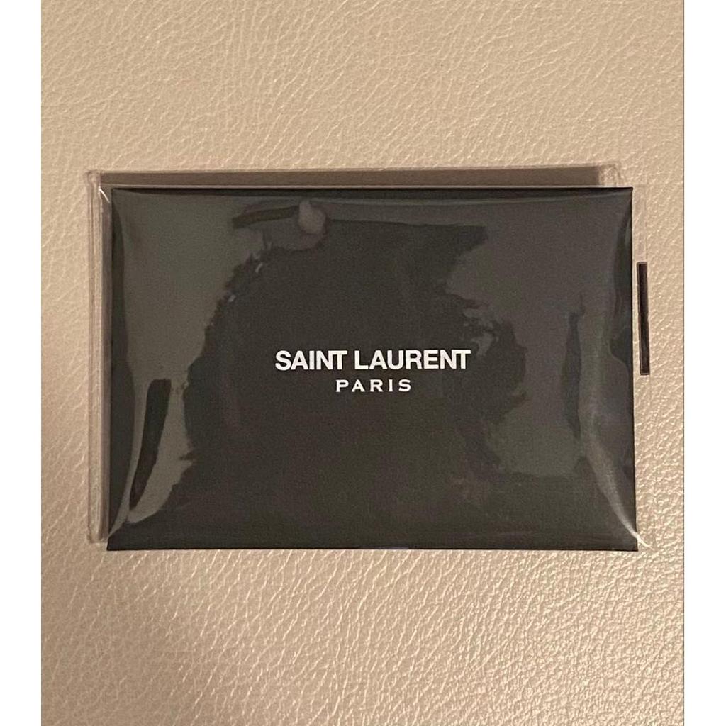 Б/у бежевый бифолд-кошелек SAINT LAURENT