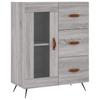 Highboard Gray Sonoma 69.5 x 34 x 180 cm Particleboard