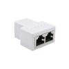 1 To 2 Ports CAT5/6/7 RJ45 Dual Female Splitter LAN Network Internet Adapter