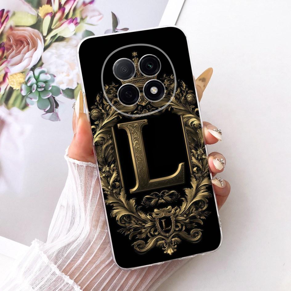 Чехол для OPPO F29 Pro 2025 Модный с инициалами Мягкий силиконовый Защитный чехол для телефона Для OPPO F29 Pro 5G CPH2705 F29Pro