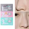 Модный уход за кожей лица, массаж головы, очистка черных точек, удаление свиного носа, маска от прыщей, наклейки, 3-шаговый комплект, черный