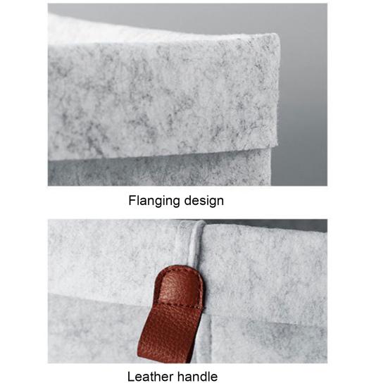 Корзина для хранения большой емкости, антидеформированный фетр, универсальная одежда, игрушки, корзина-органайзер для дома