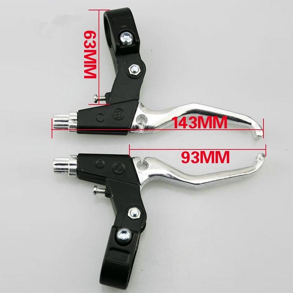 1 Pair Aluminium Alloy MTB Road Bike Handle Hand Brake Lever Caliper Gear Levers Universal